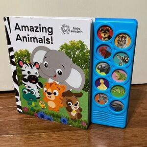 Baby Einstein AMAZiNG ANIMALS Play-a-Sound book
